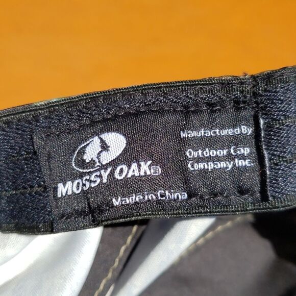 NWOT Mossy Oak Camo Baseball Style Cap Hat Sz L/XL - Picture 5 of 6